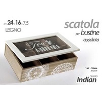 SCATOLA PORTA BUSTINE THE LEGNO 